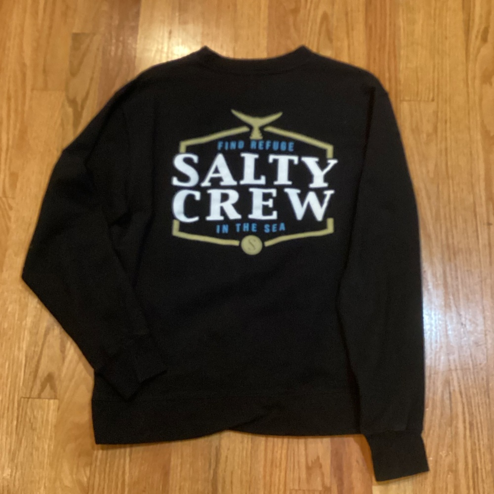 Salty Crew Black Men's Sweater - Picture 5 of 5